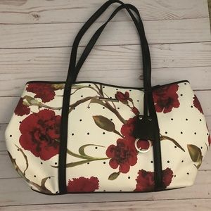 Dana Buchman Floral Handbag